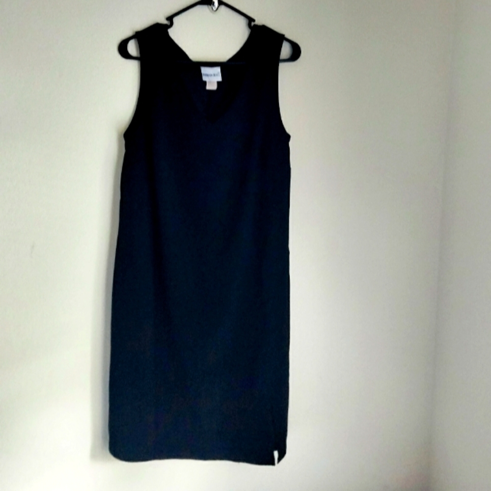 Fashion Bug Dress Women 16 Black Sleeveless Midi Party Special Occasions Church